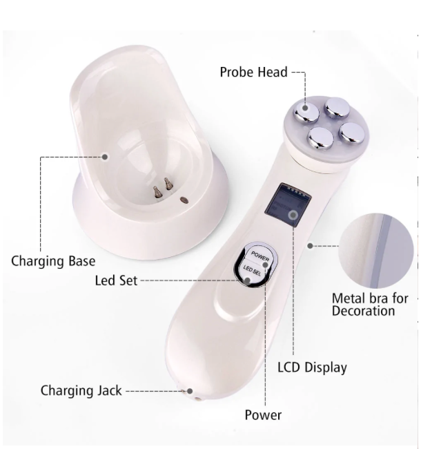 RF & EMS Facial Toning Device