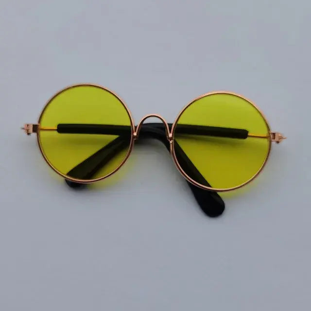 Vintage Round Cat Sunglasses