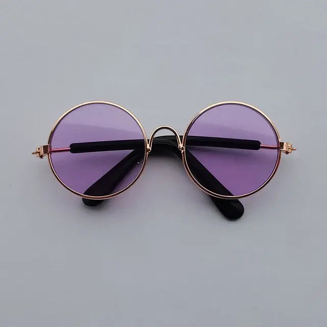 Vintage Round Cat Sunglasses