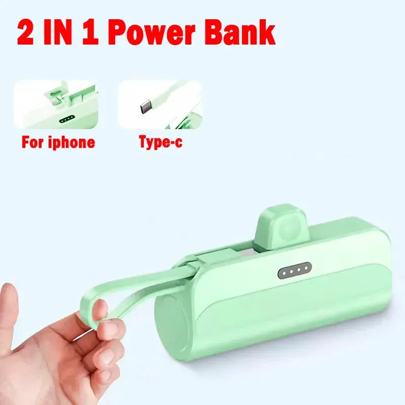 Mini Wireless Power Bank Fast Charging