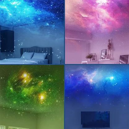 Galaxy Star Projector LED Night Light Austronaut