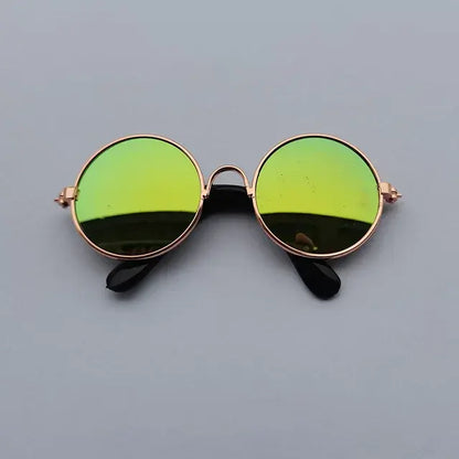 Vintage Round Cat Sunglasses