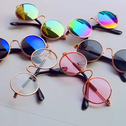 Vintage Round Cat Sunglasses